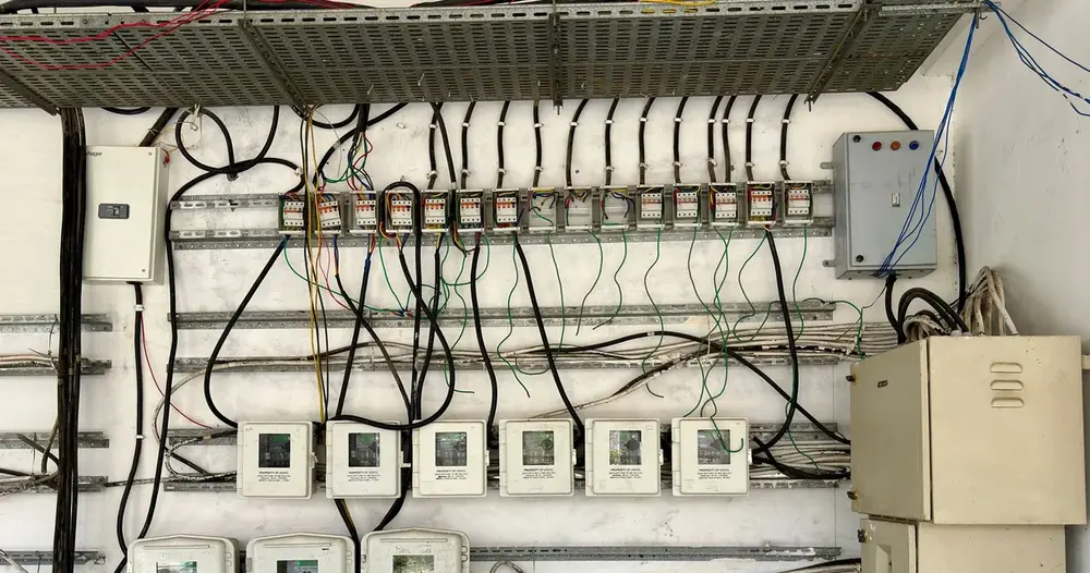 instalação elétrica de empresa