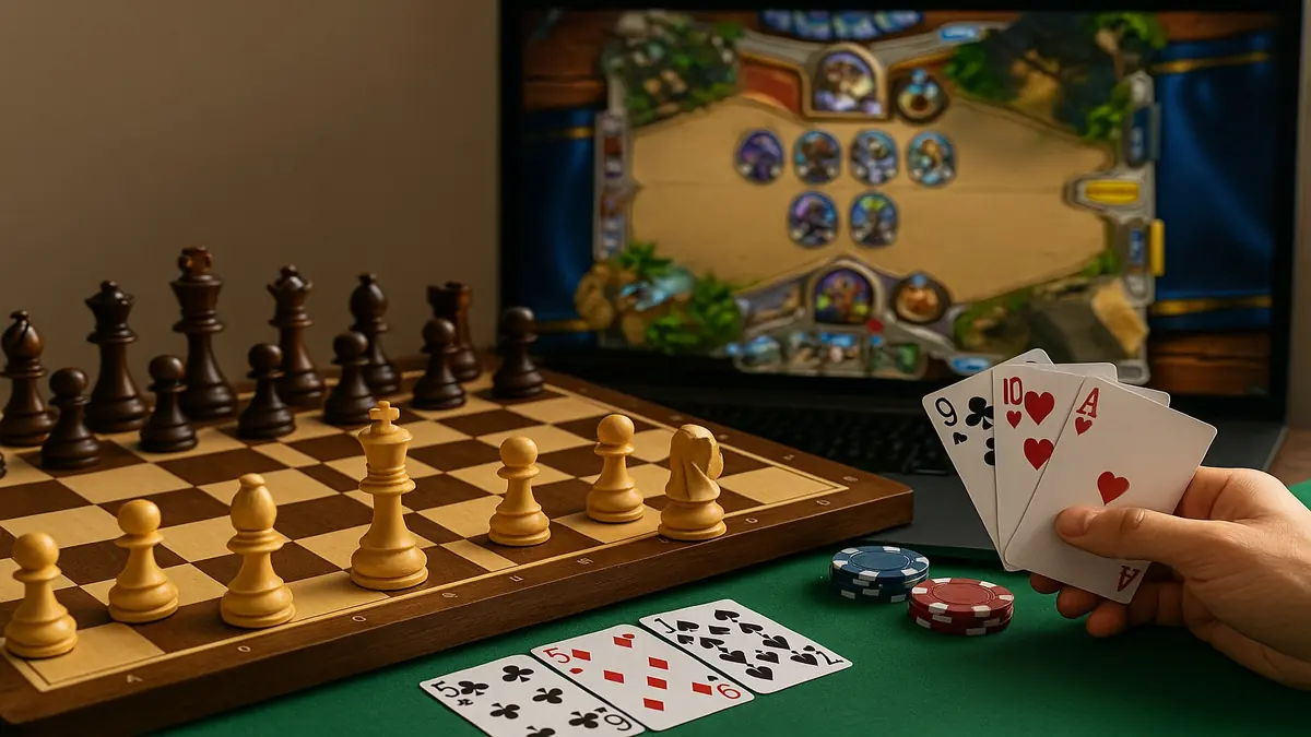 Xadrez e Poker